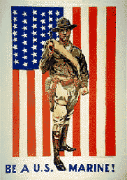 WW2 POSTER USMC